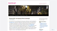 Desktop Screenshot of bookishgirl.com.au